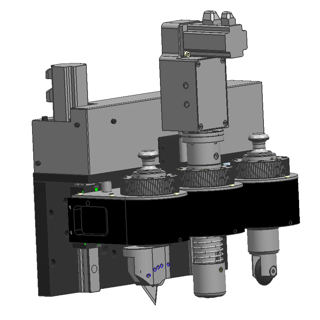 Assieme multifunzione per macchine CNC Taglio Cartone - IdeaUmbra