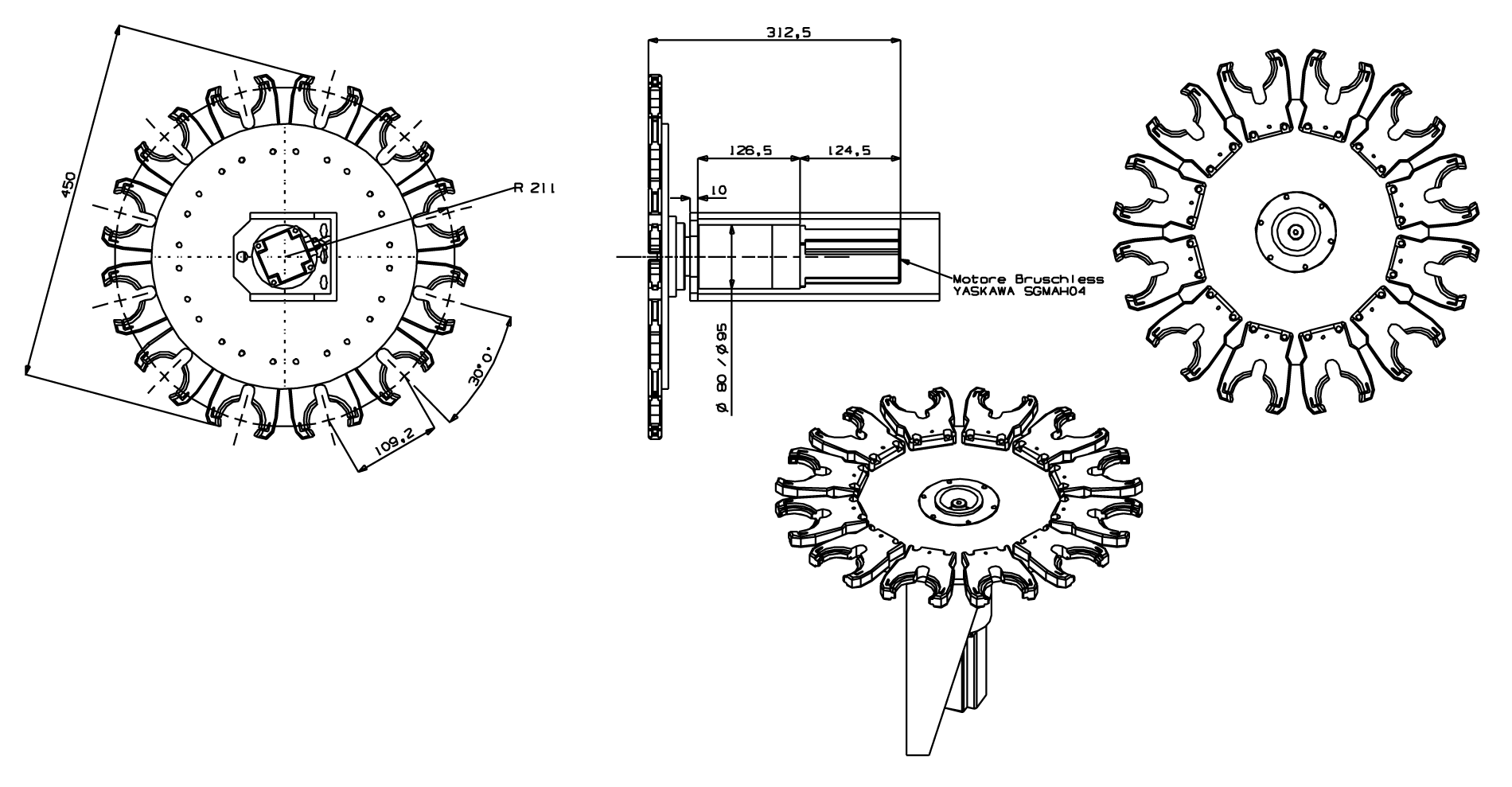 Magazzino 12 posizioni ISO30 – HSK F63 - IdeaUmbra