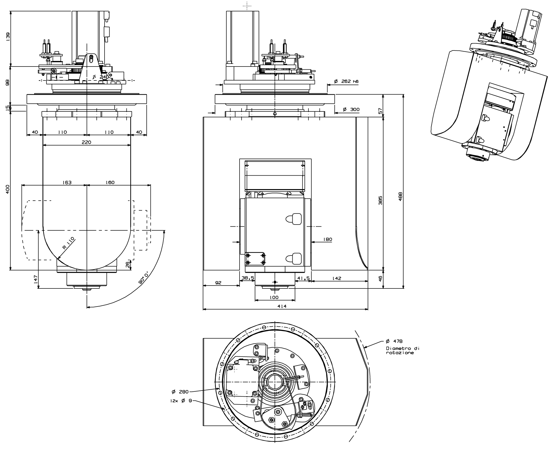 ELT 90 H488 9 kW - IdeaUmbra