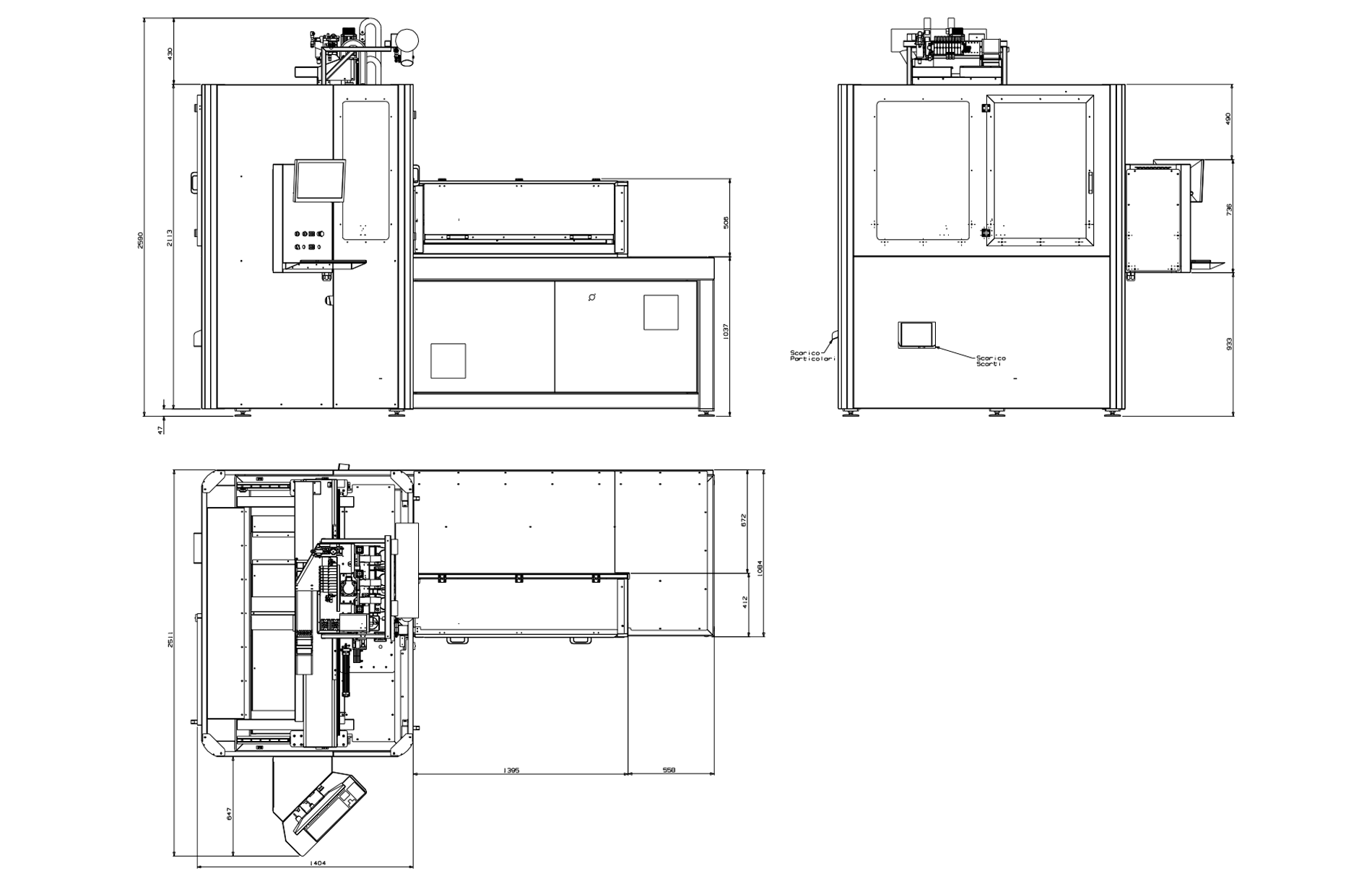 Pantografo lavorazione materiali plastici - IdeaUmbra